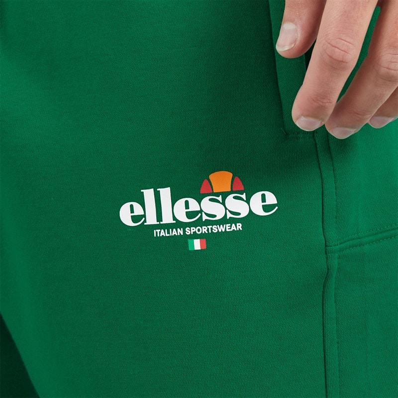 Mens Espel Relaxed Fit Shorts Green - Image 3