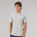 Mens Malbory 2 Left Chest T-Shirt Grey Marl