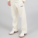 Mens Rulle Relaxed Fit Straight Leg Joggers Off White