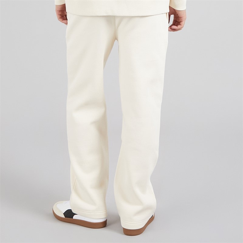 Mens Rulle Relaxed Fit Straight Leg Joggers Off White - Image 2