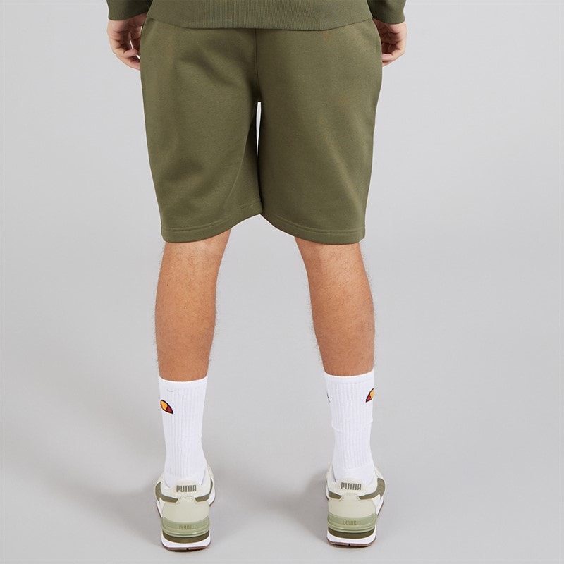 Mens Harison Sweat Shorts Khaki - Image 2