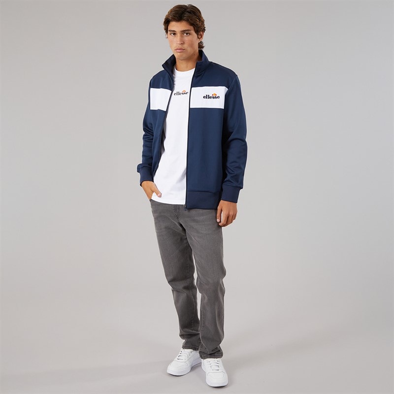 Mens Tacha Track Top Navy - Image 4