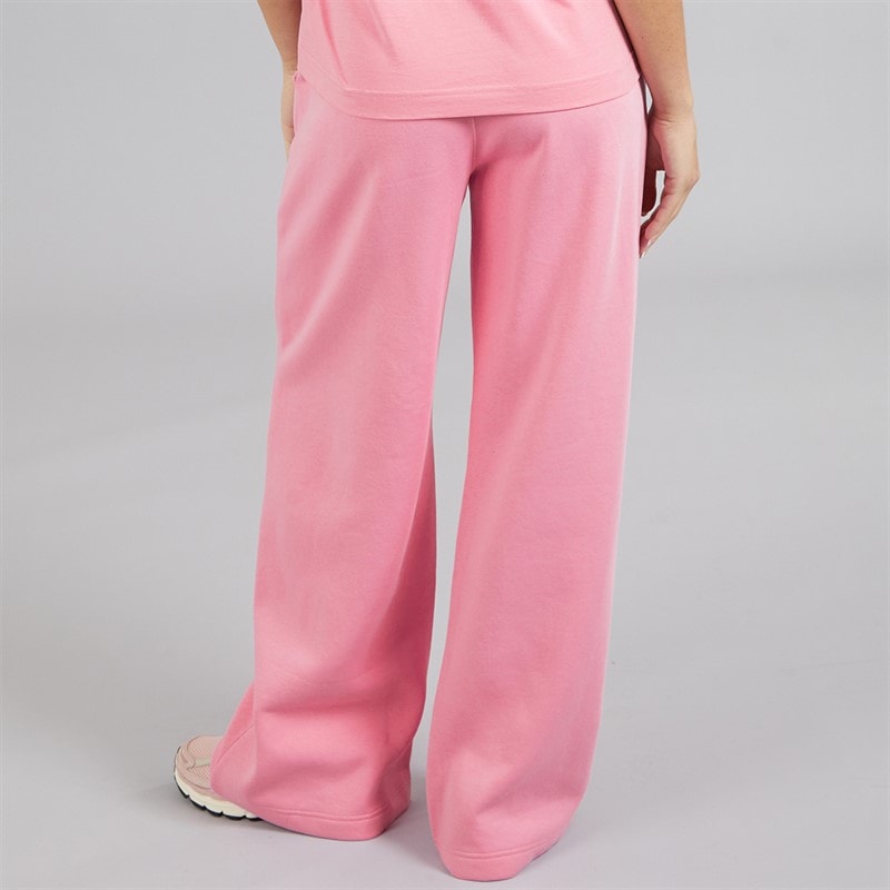 Womens Rochella Wide Leg Sweat Pants Bright Pink - Image 2