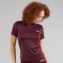 Womens Dianne Poly T-Shirt Dark Purple