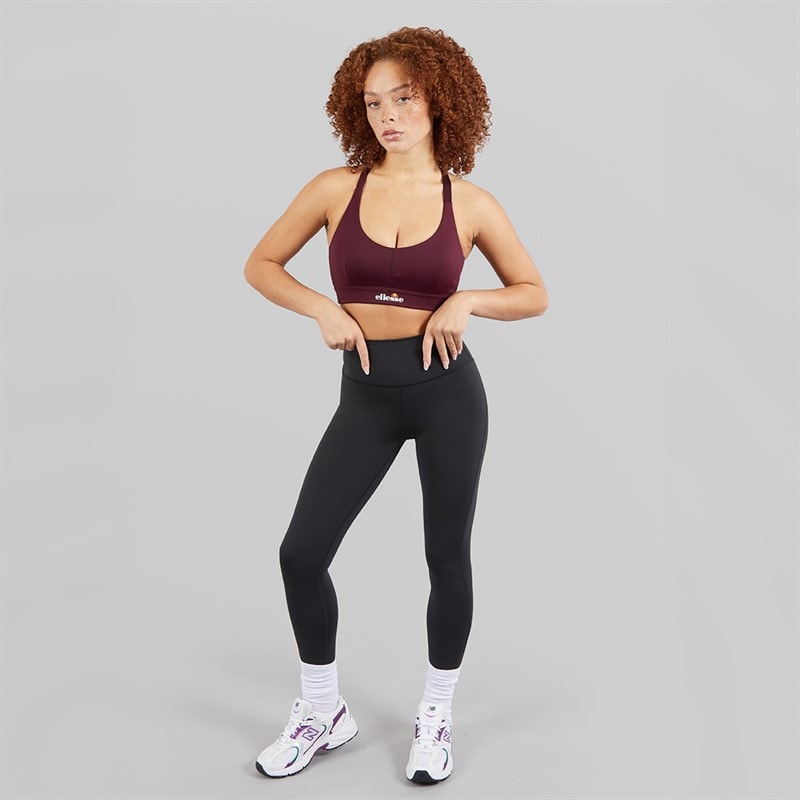 Womens Dory High Impact Sports Bra Dark Purple - Image 4