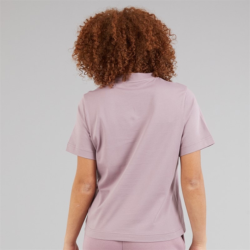 Womens Stauf Logo T-Shirt Light Purple - Image 2