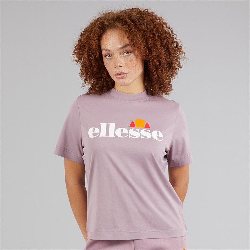 Womens Stauf Logo T-Shirt Light Purple - Image 3