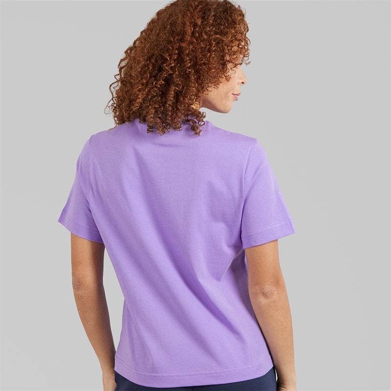 Womens Stauf Logo T-Shirt Purple - Image 2