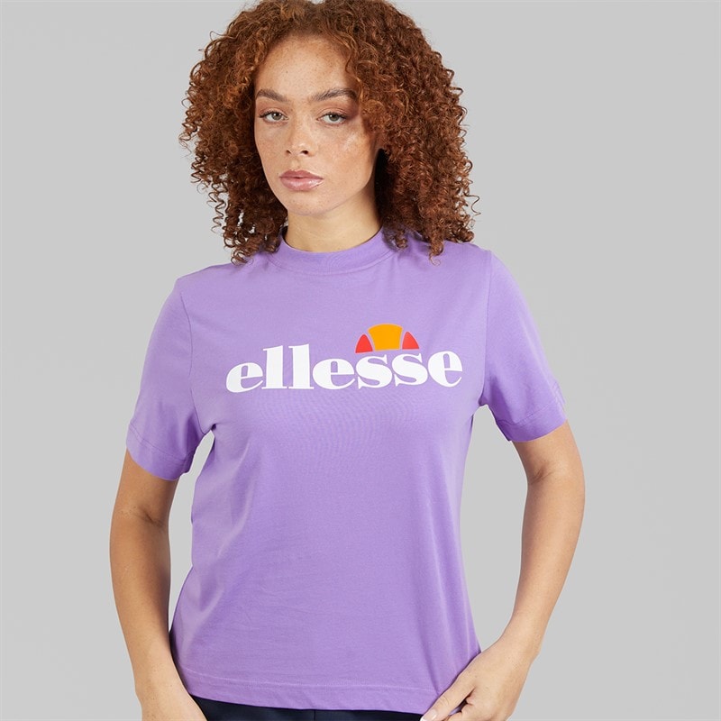 Womens Stauf Logo T-Shirt Purple - Image 3