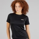 Womens Dianne Poly T-Shirt Black
