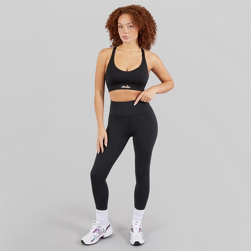 Womens Dory High Impact Sports Bra Black - Image 4