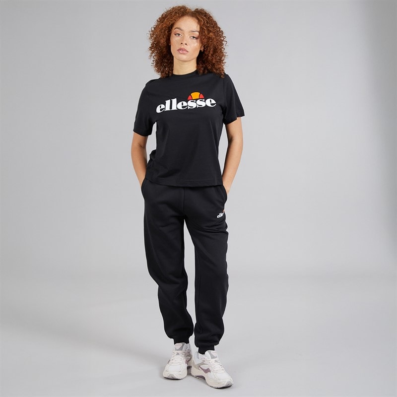 Womens Stauf Logo T-Shirt Black - Image 4