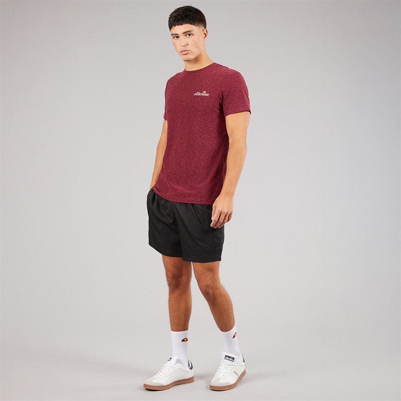 Mens Dundalk Running Top Burgundy Marl - Image 3