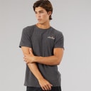Mens Dundalk Running Top Black Marl