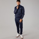 Mens Barelo Taped Poly Tracksuit Navy