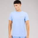 Mens Dundalk Running Top Blue Marl