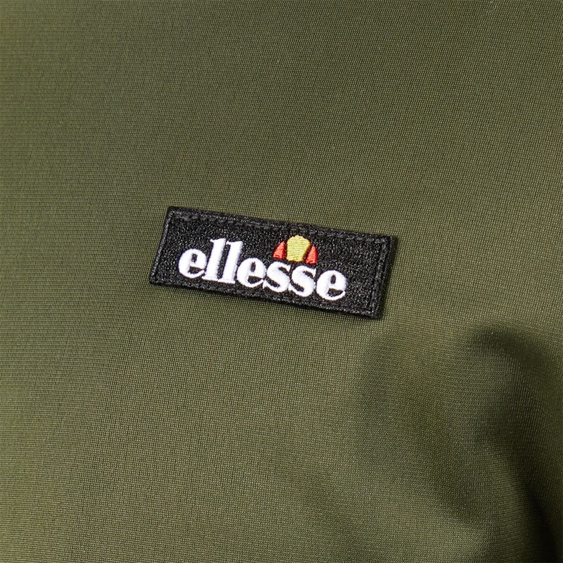 Mens Barelo Taped Poly Tracksuit Khaki - Image 5