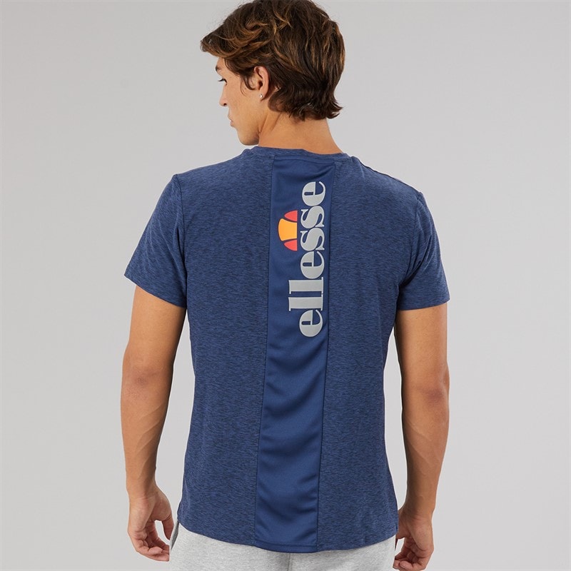 Mens Dundalk Running Top Navy Marl - Image 3