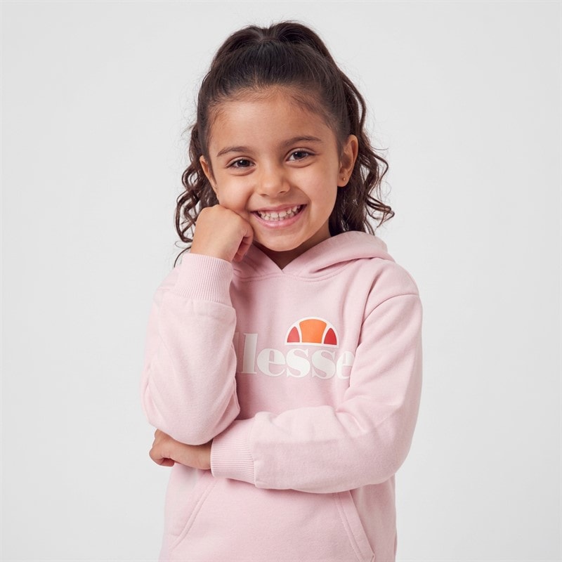 Girls Anya Logo Hoodie And Leggings Set Pink/Black - Image 3