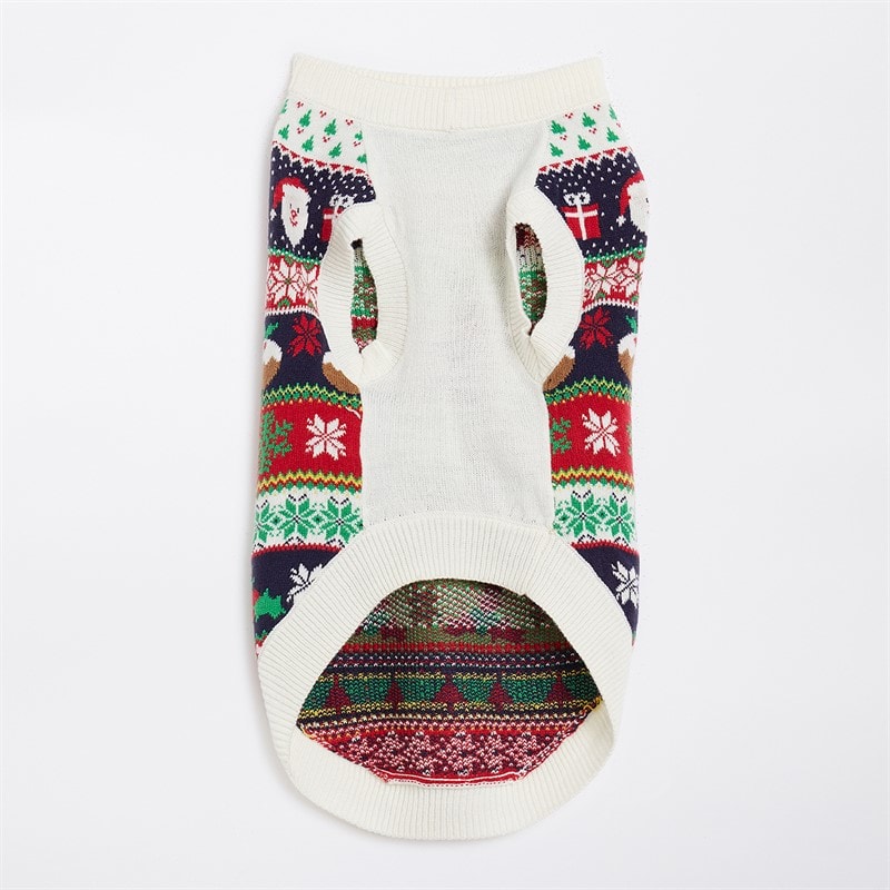 Dog Jacquard Christmas Jumper Multi - Image 4
