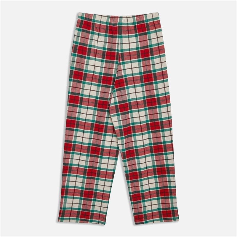 Junior Family Jersey Checked Set Multi Check - Image 3