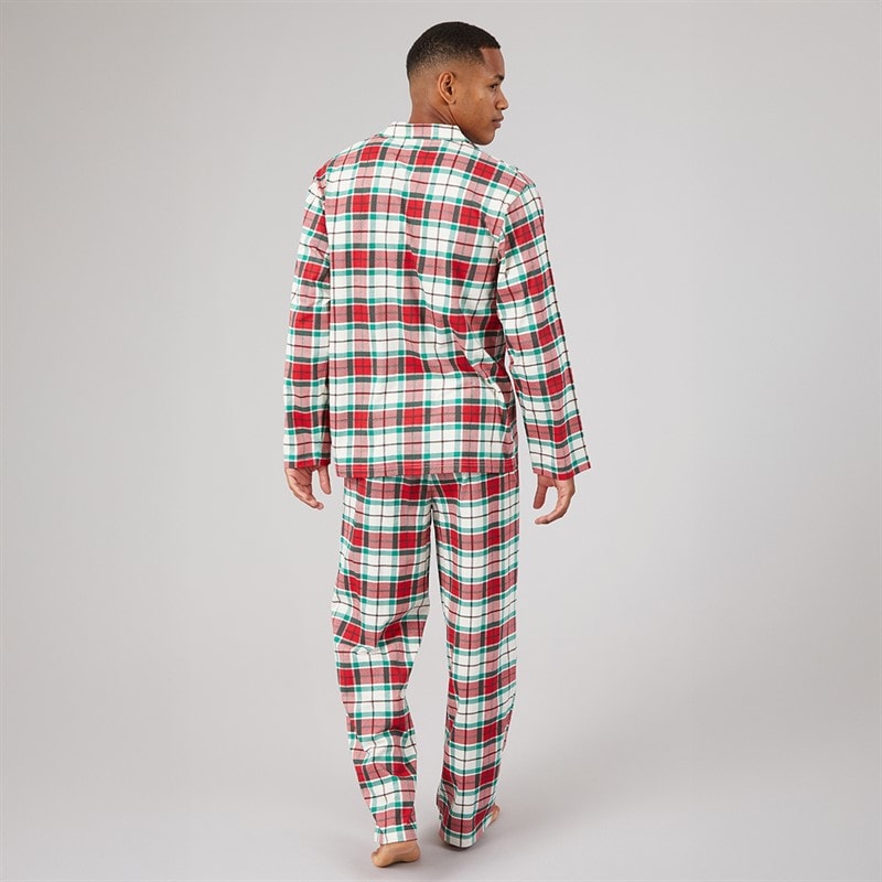 Mens Family Jersey Checked Set Multi Check - Image 2
