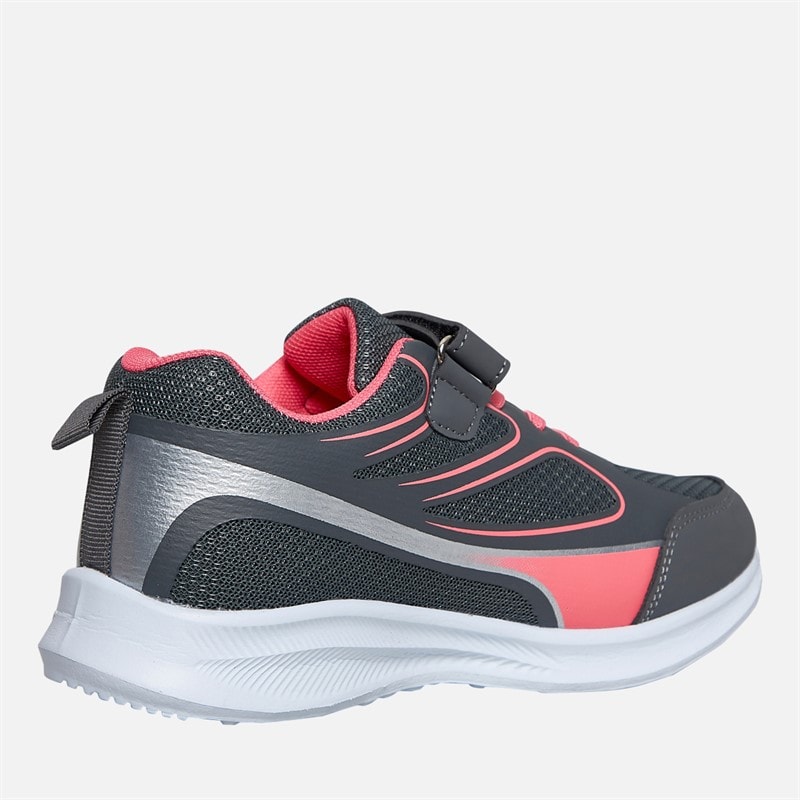 Board Angels Girls Trainers Dark Grey - Image 5