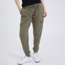 Womens Cargo Joggers Khaki