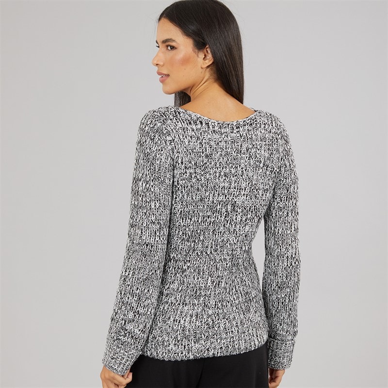 Womens Scoop Neck Sweater Multi - Image 2