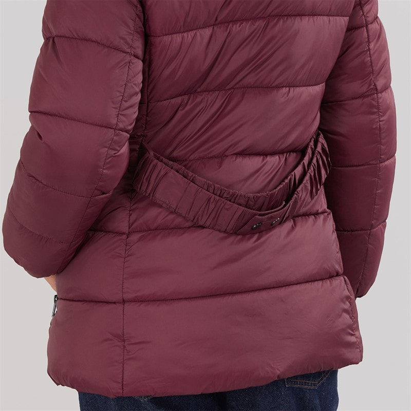 Womens Belted Jacket Burg - Image 3