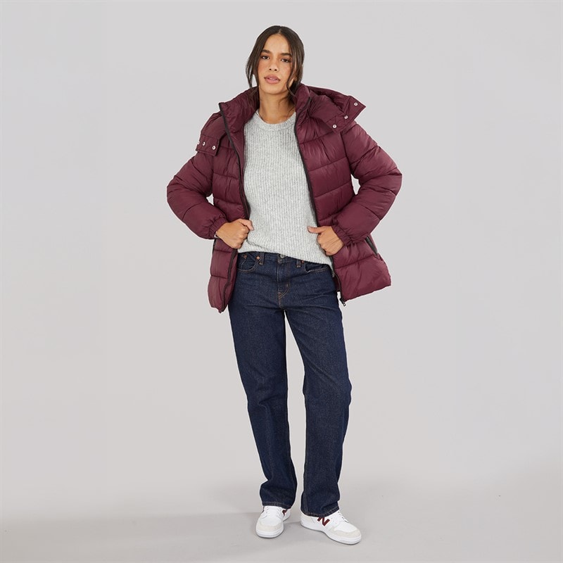 Womens Belted Jacket Burg - Image 4