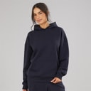Womens Oversized Overhead Hoodie Navy