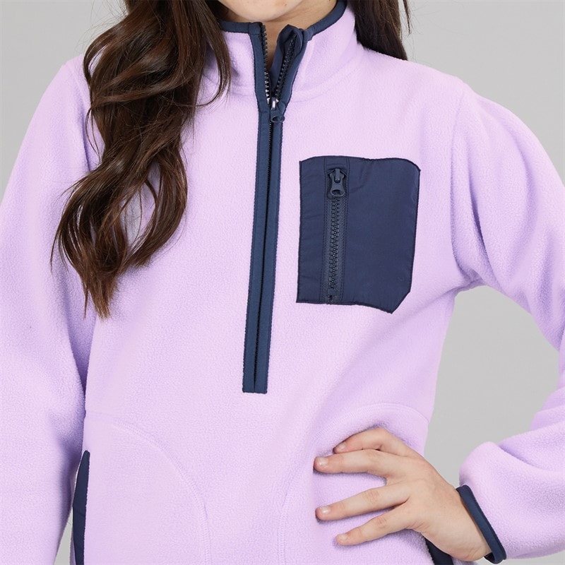 Girls Contrast Fleece Multi - Image 3