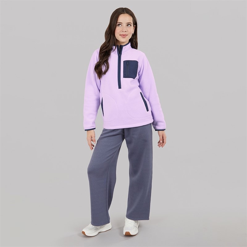 Girls Contrast Fleece Multi - Image 4