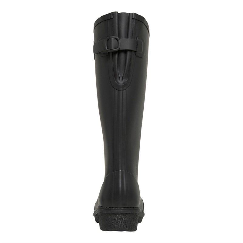 Womens Wonderwelly Tall Wellies All Black - Image 4