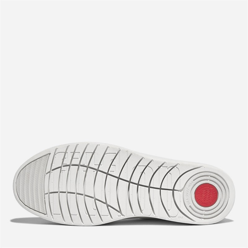 Womens Rally Leather Trainers Urban White - Image 2
