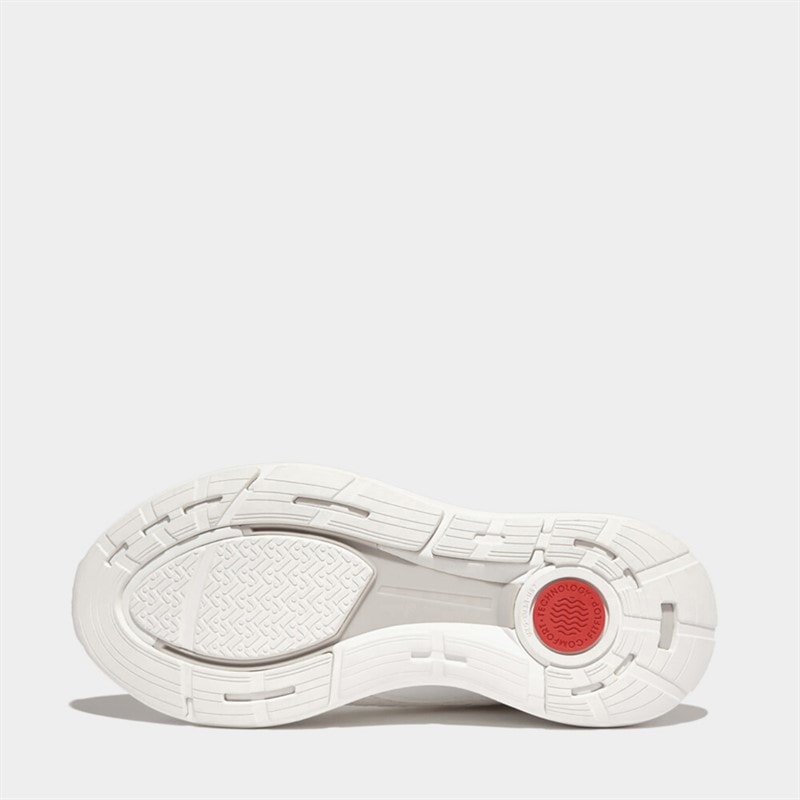 Womens FF Mesh Running Trainers Urban White - Image 5