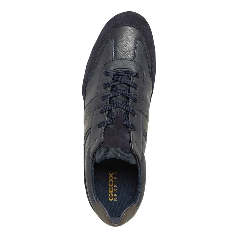 Mens Wells Low Profile Trainers Navy - Image 4