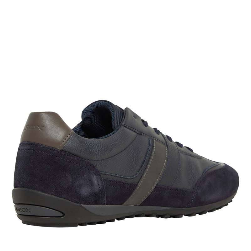 Mens Wells Low Profile Trainers Navy - Image 5