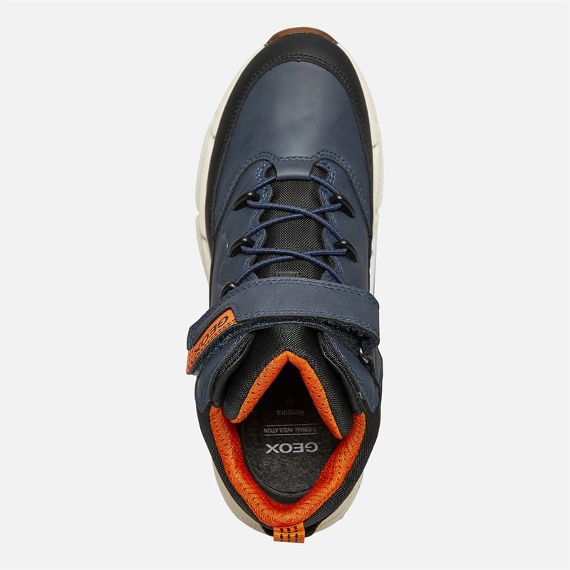 Junior Boys Flexypher Plus Boots Navy/Black - Image 4