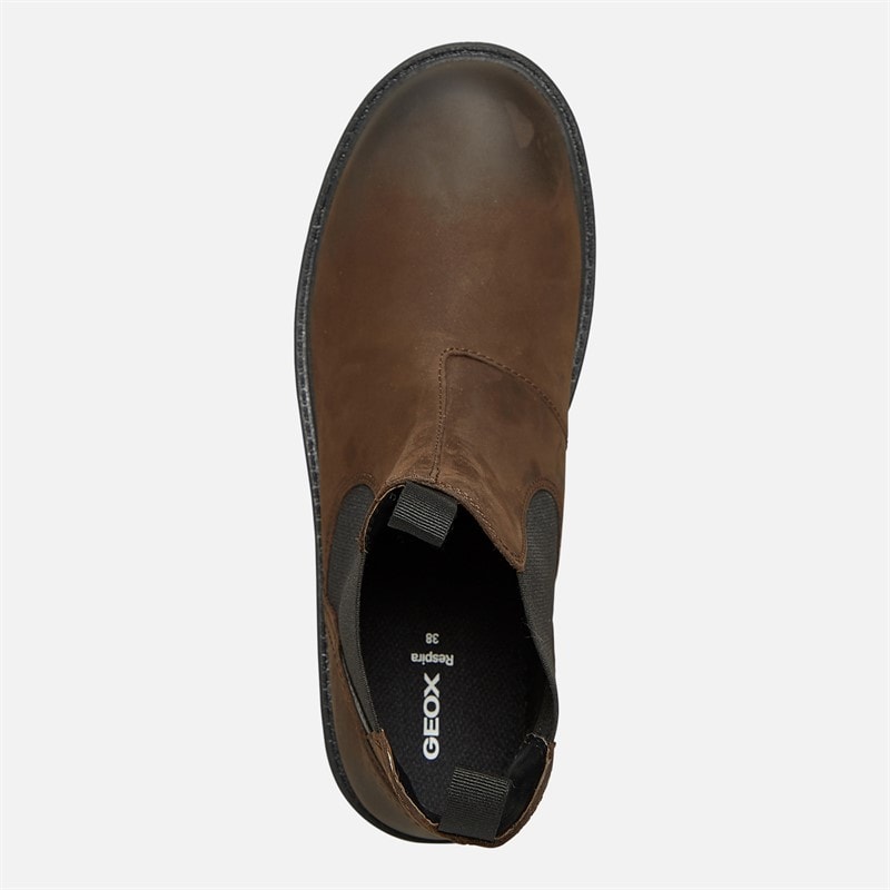 Junior Boys Shaylax Chelsea Boots Coffee/Black - Image 4