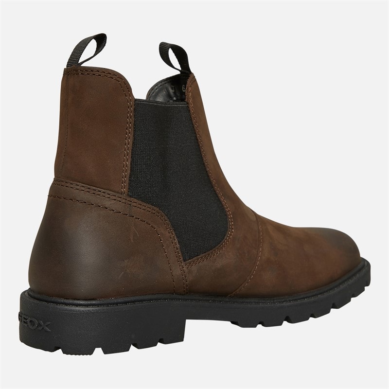 Junior Boys Shaylax Chelsea Boots Coffee/Black - Image 5