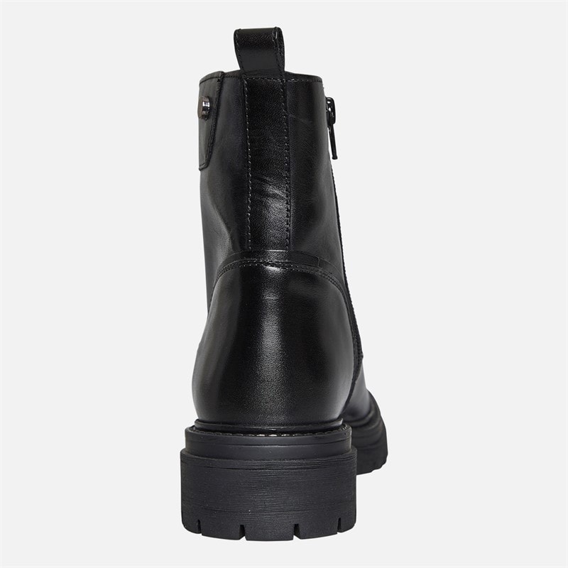 Womens Iridea Lace Up Boots Black - Image 3