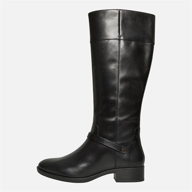 Womens Felicity Knee High Boots Black - Image 2