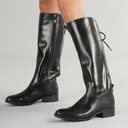 Womens Felicity Knee High Stretch Boots Black