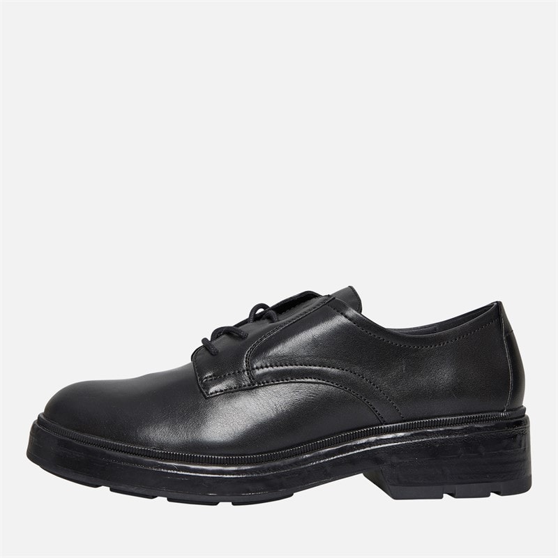 Womens Swelen Chunky Oxford Shoes Black - Image 2