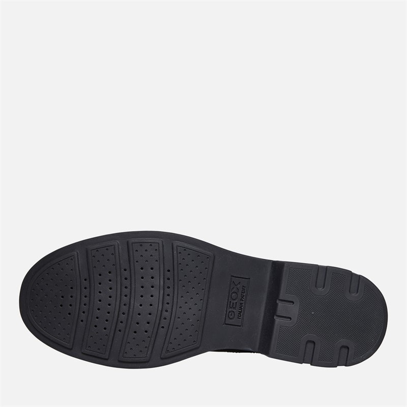 Womens Swelen Chunky Oxford Shoes Black - Image 3
