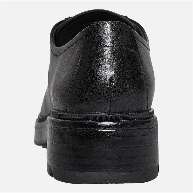 Womens Swelen Chunky Oxford Shoes Black - Image 4