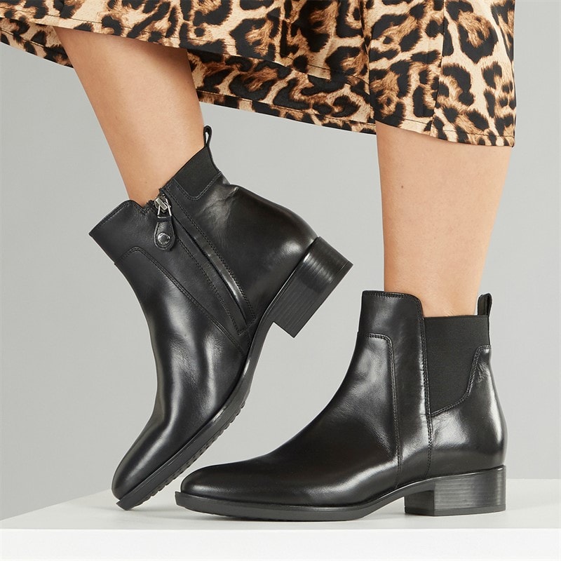 Womens Felicity Chelsea Boots Black - Image 5
