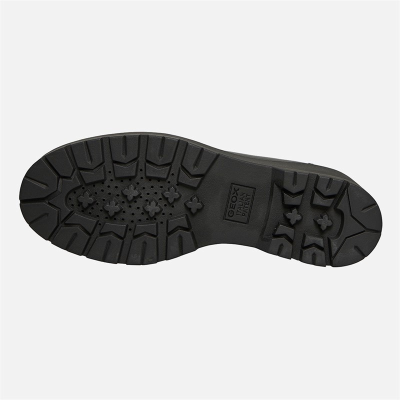 Womens Mierelle Wedge Heel Loafers Black - Image 2